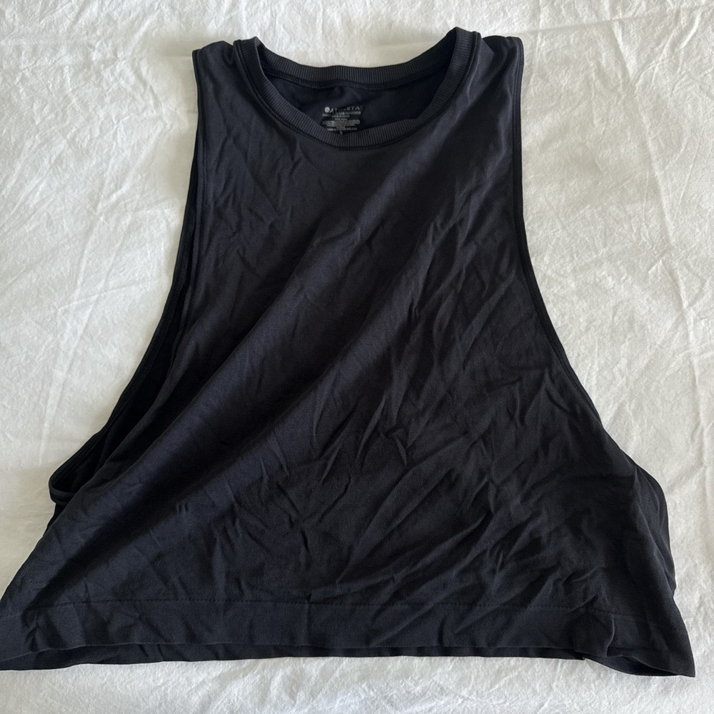 Athleta Black Muscle Tee